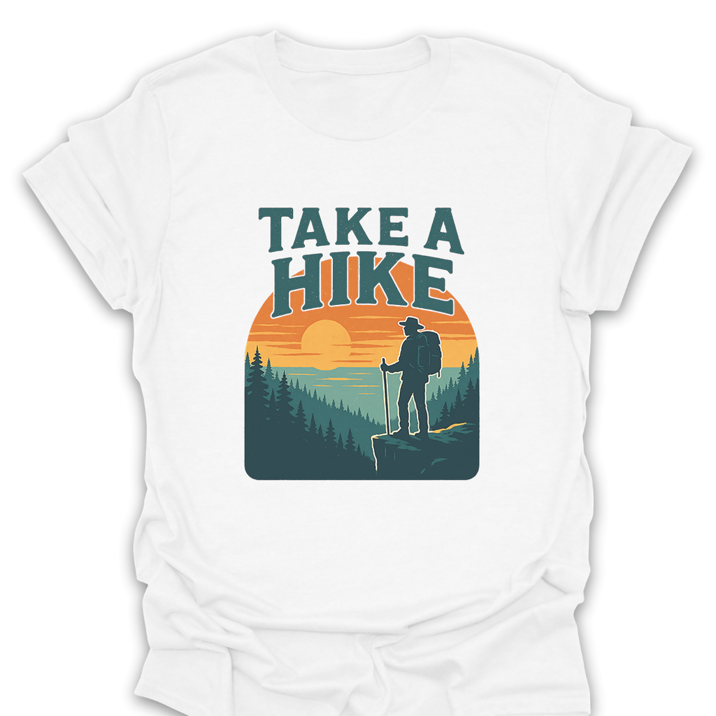 T-Shirt White / S Take A Hike T-Shirt