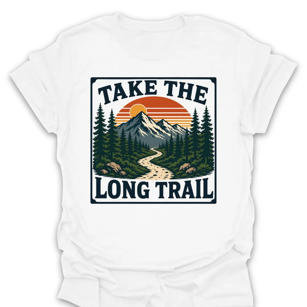 T-Shirt White / S Take The Long Trail T-Shirt
