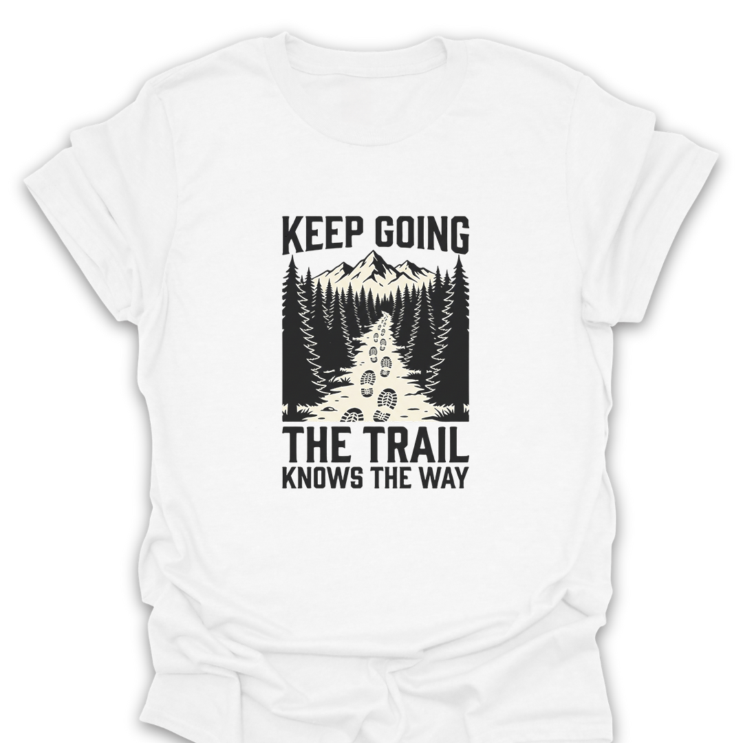 T-Shirt White / S The Trail Knows the Way T-Shirt