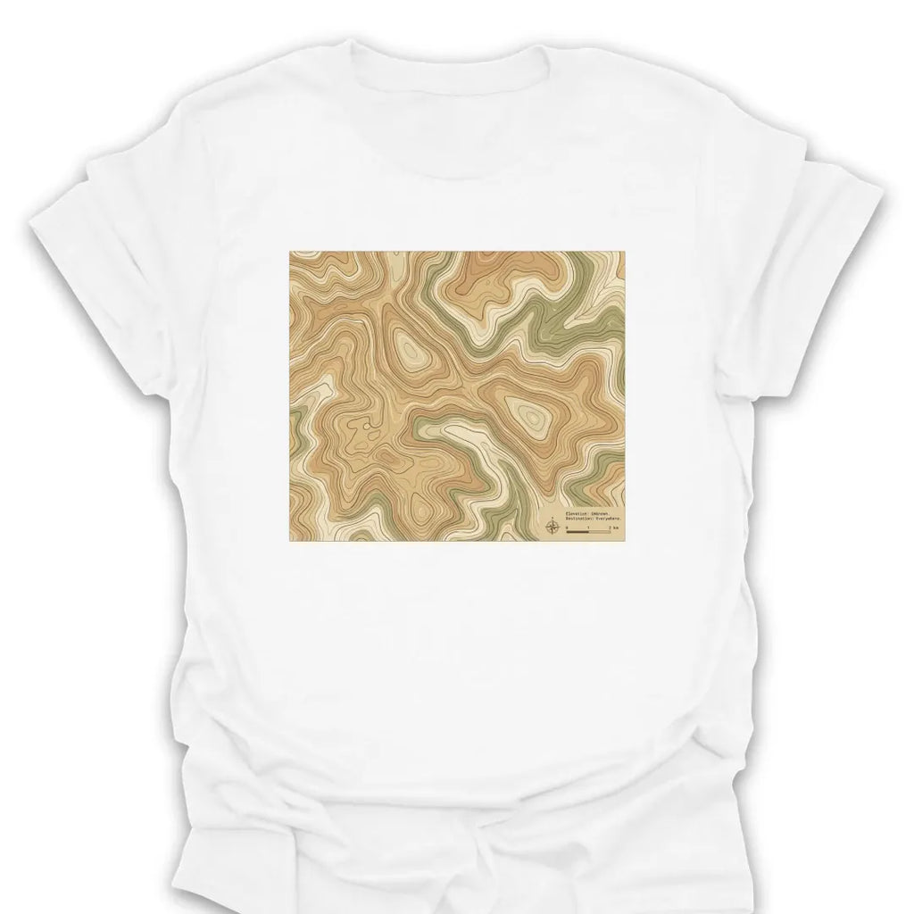 T-Shirt White / S Topographic T-Shirt