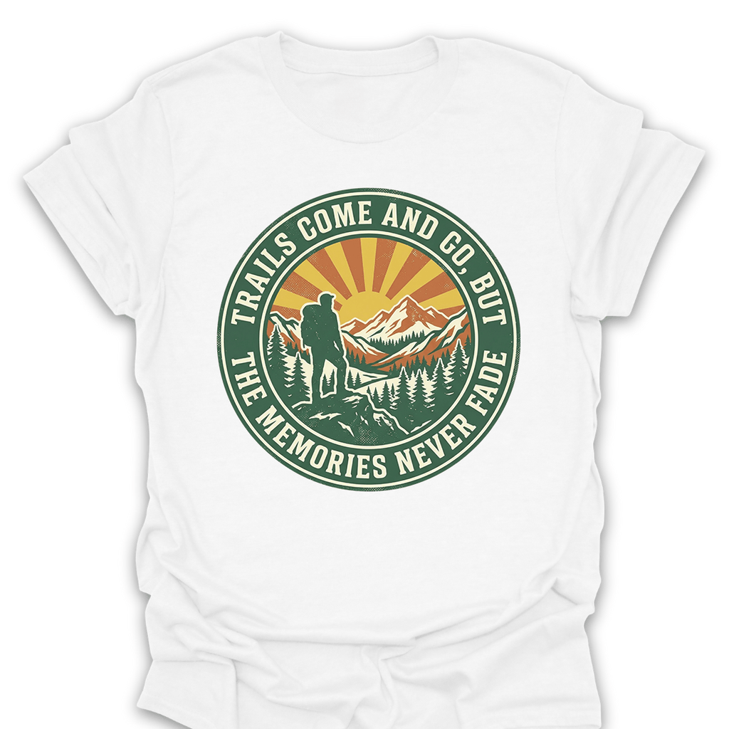 T-Shirt White / S Trail Memories Tee