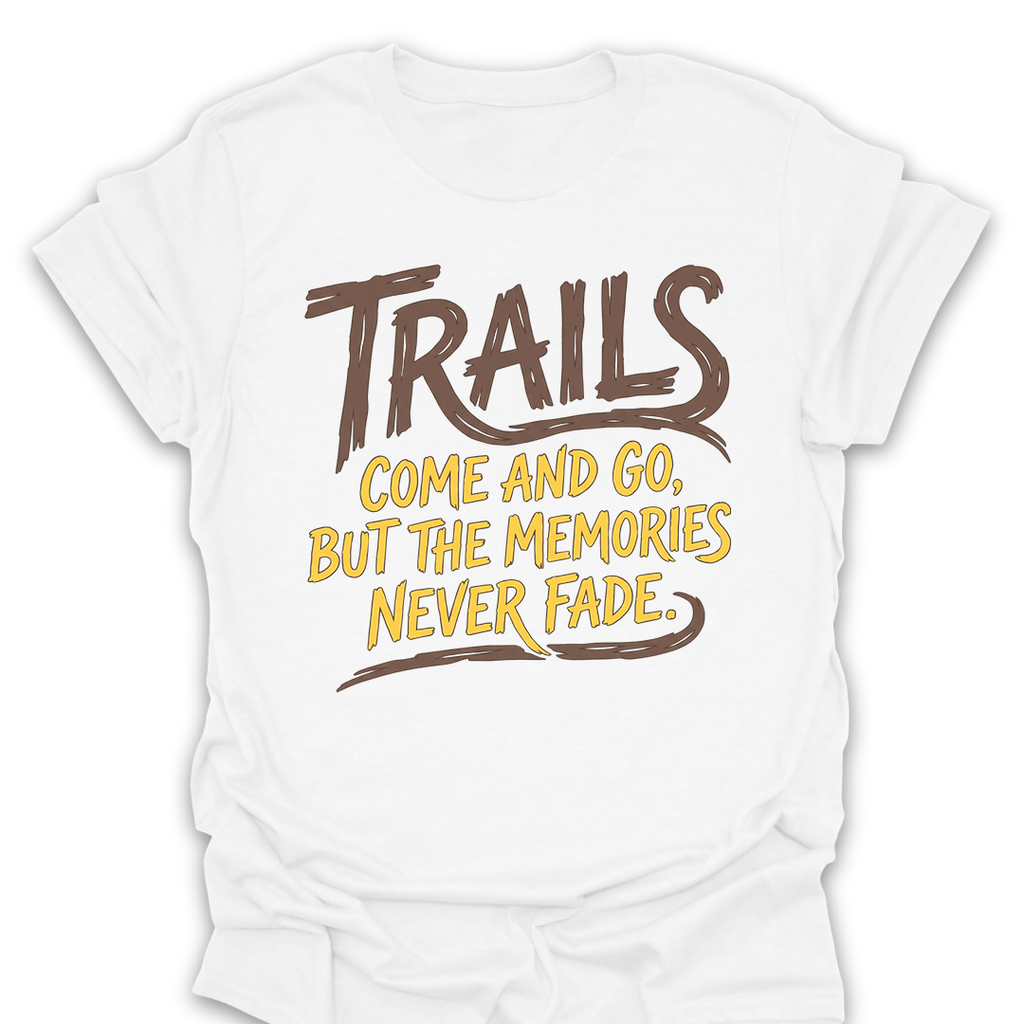 T-Shirt White / S Trail Memories Tee