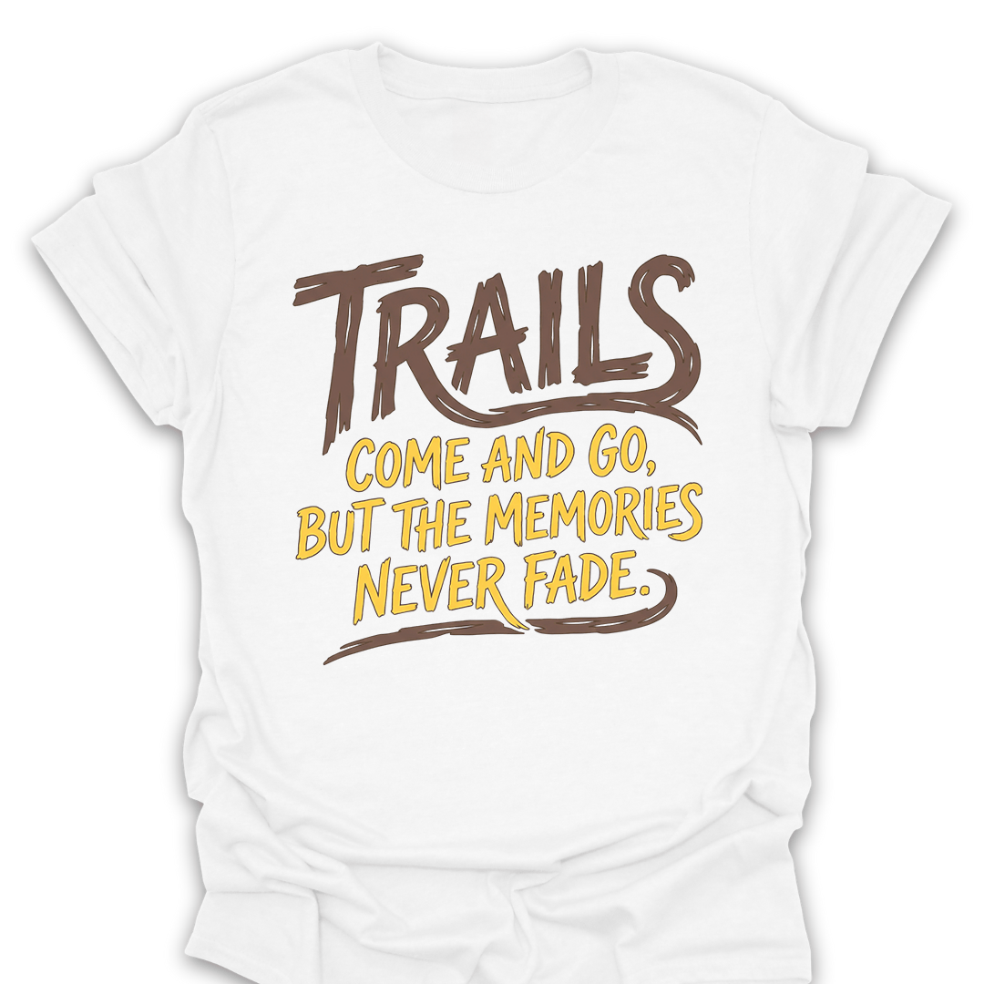 T-Shirt White / S Trail Memories Tee