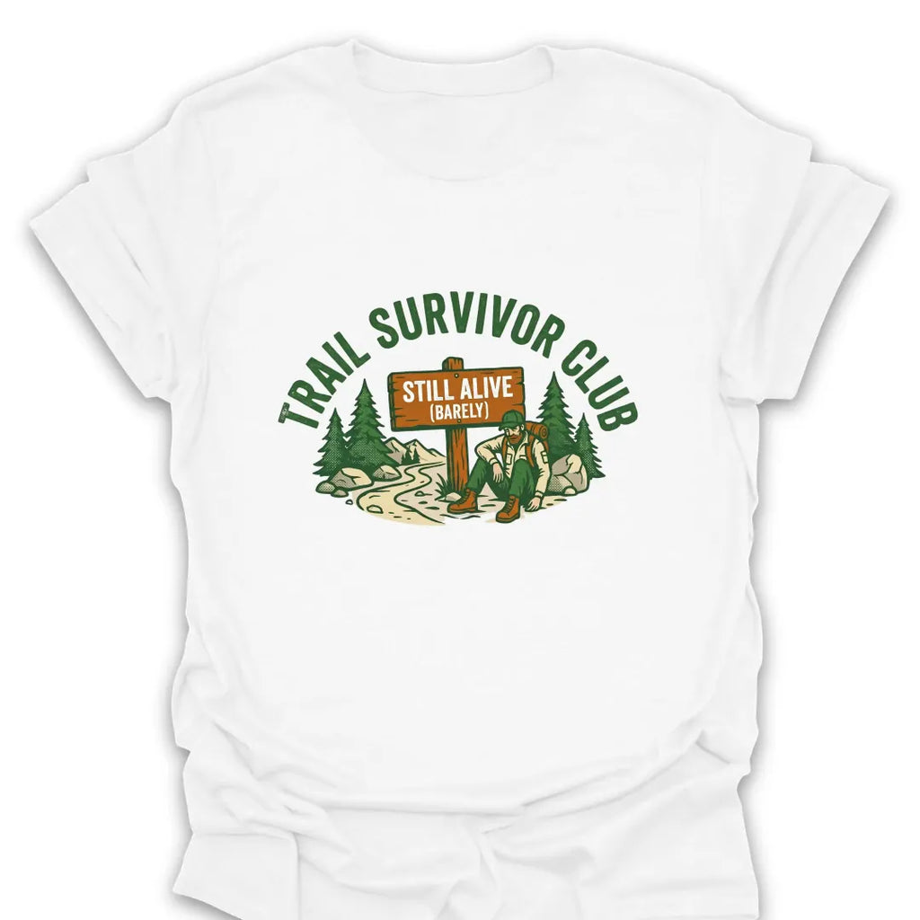 T-Shirt White / S Trail Survivor Club T-Shirt