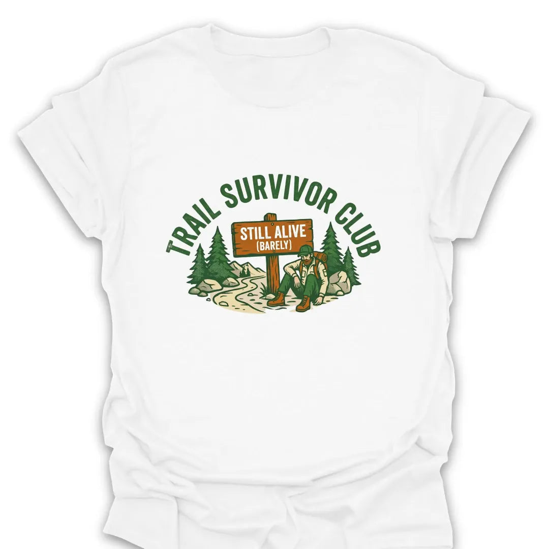 T-Shirt White / S Trail Survivor Club T-Shirt