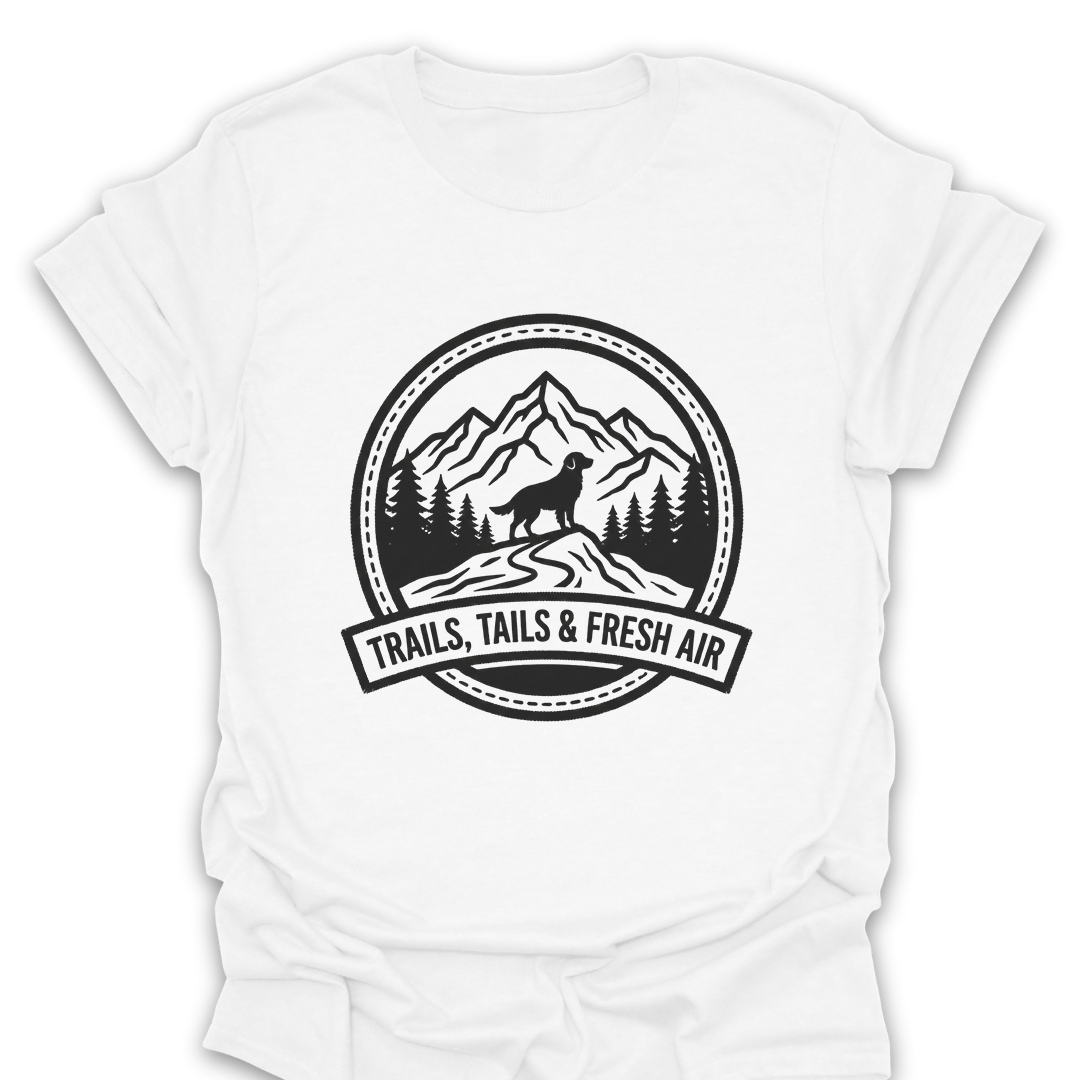 T-Shirt White / S Trails Tails & Fresh Air T-Shirt
