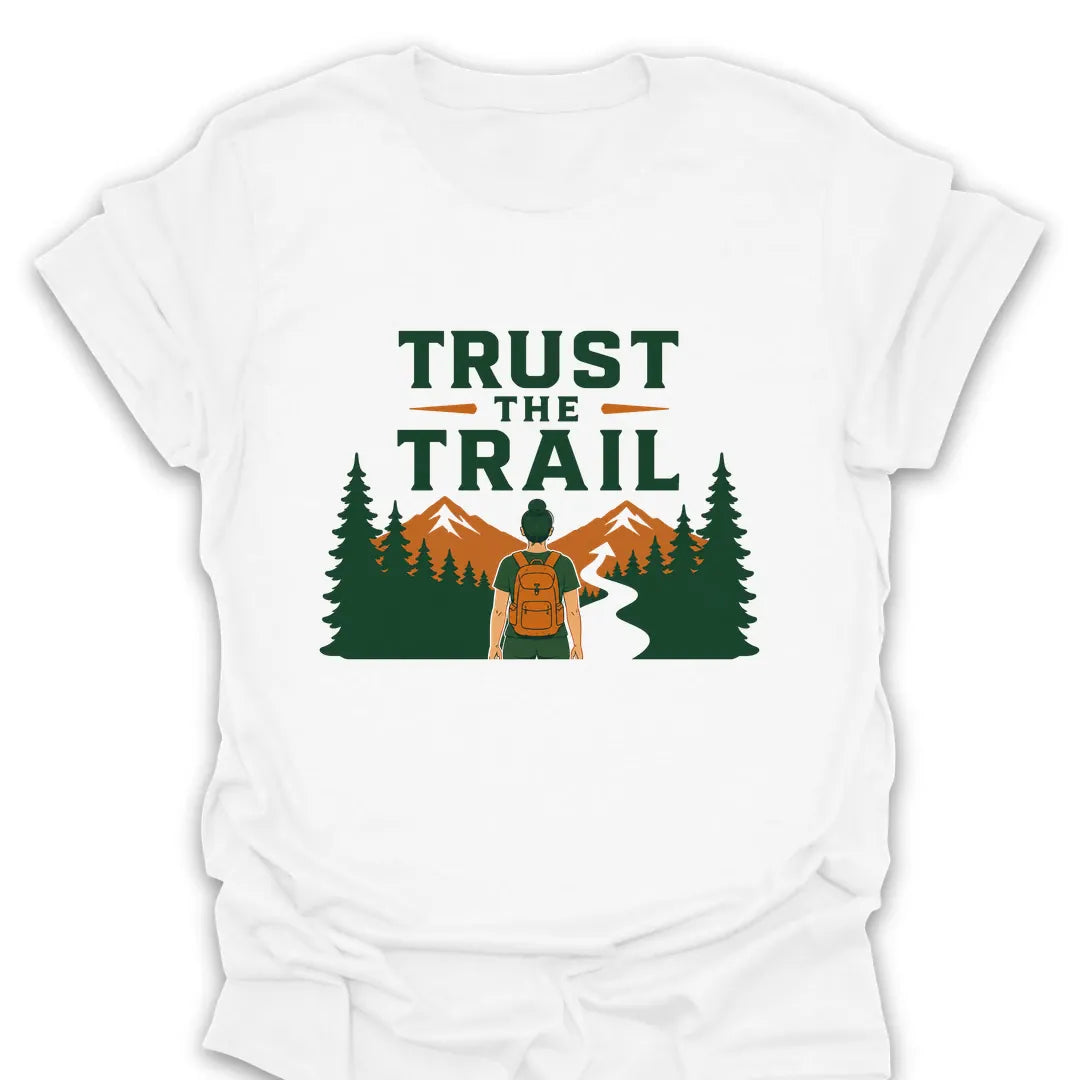 T-Shirt White / S Trust The Trail T-Shirt