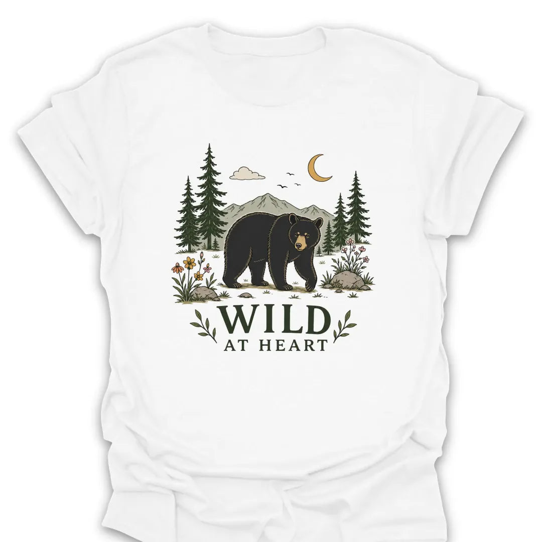 T-Shirt White / S Wild At Heart