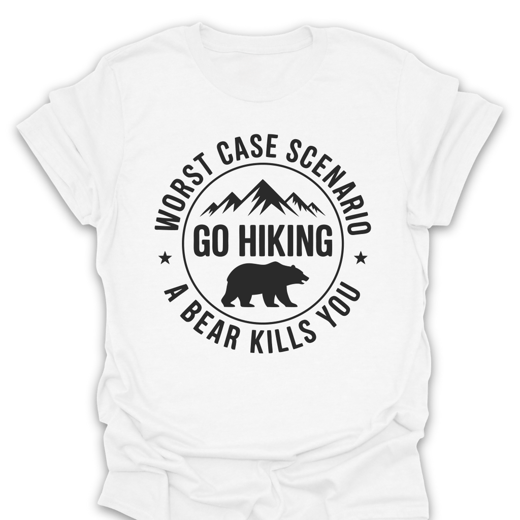 T-Shirt White / S Worst Case Scenario Bear Tee